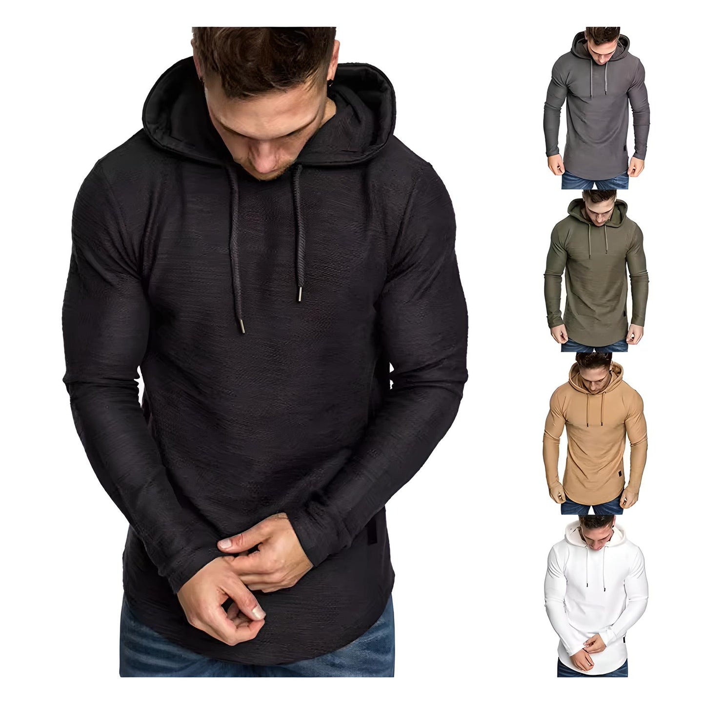 Liam | Slim Fit Hoodie Sweatshirt