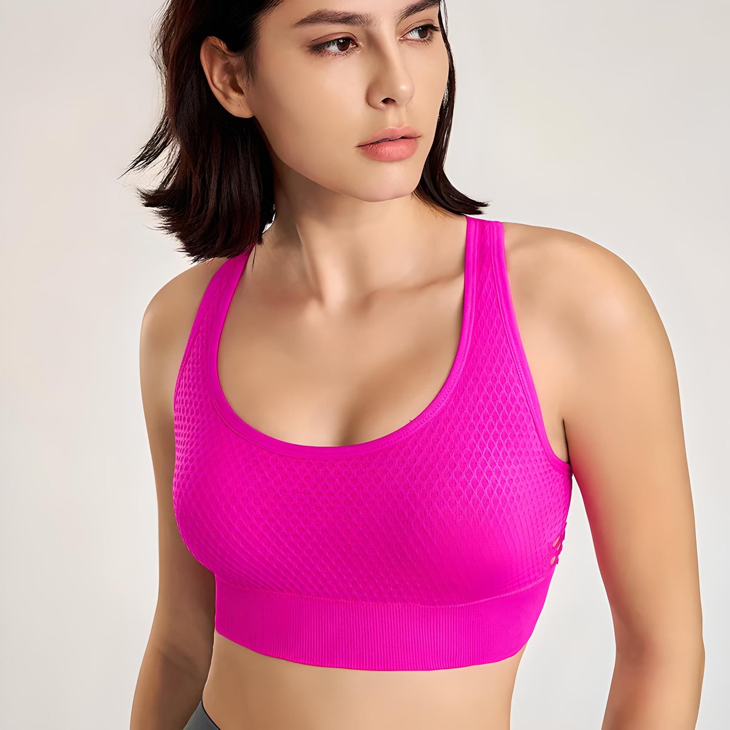 Violet | Women’s Seamless Push-Up Sports Bra