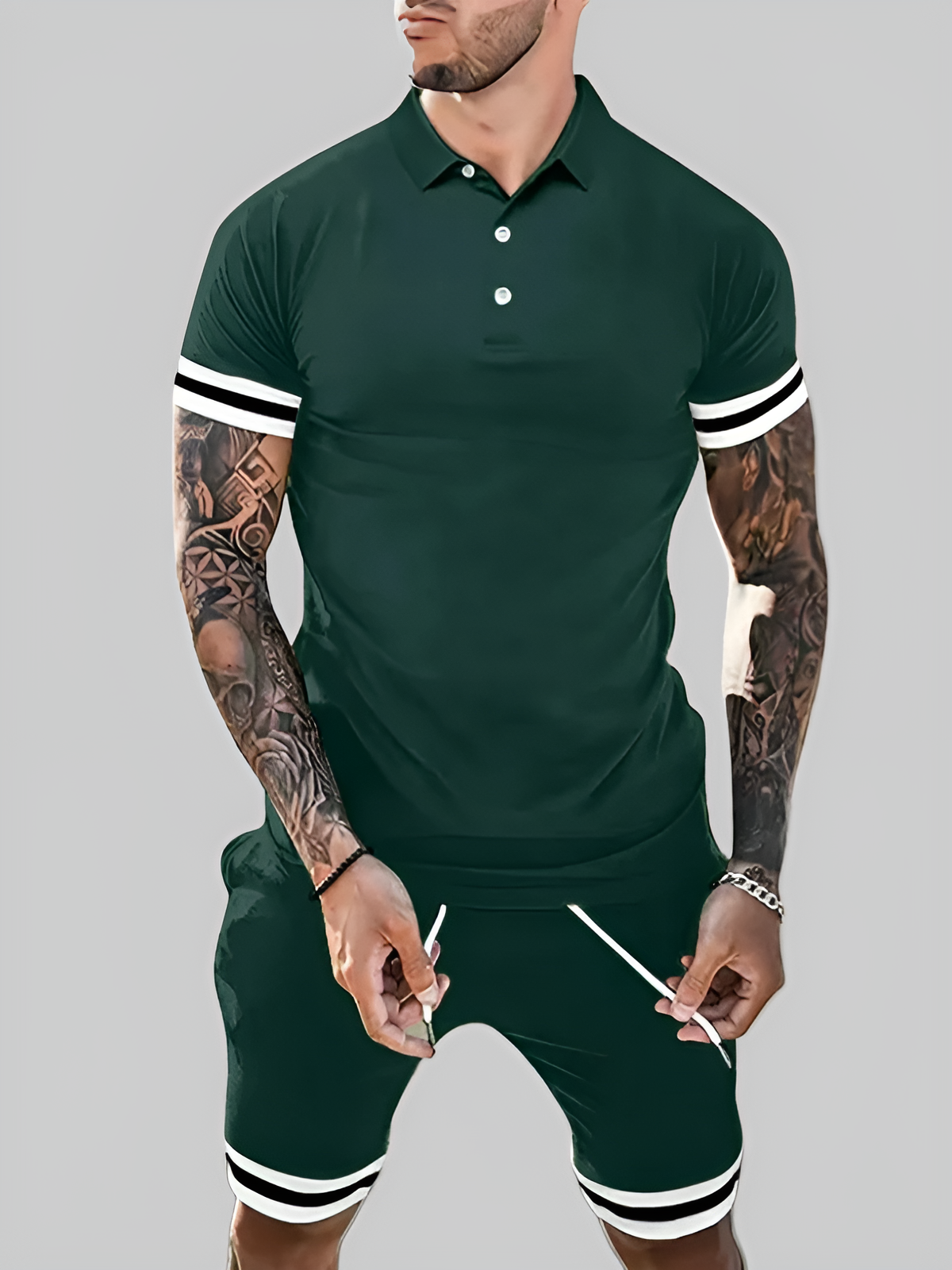 Joel | Summer Polo & Shorts Set