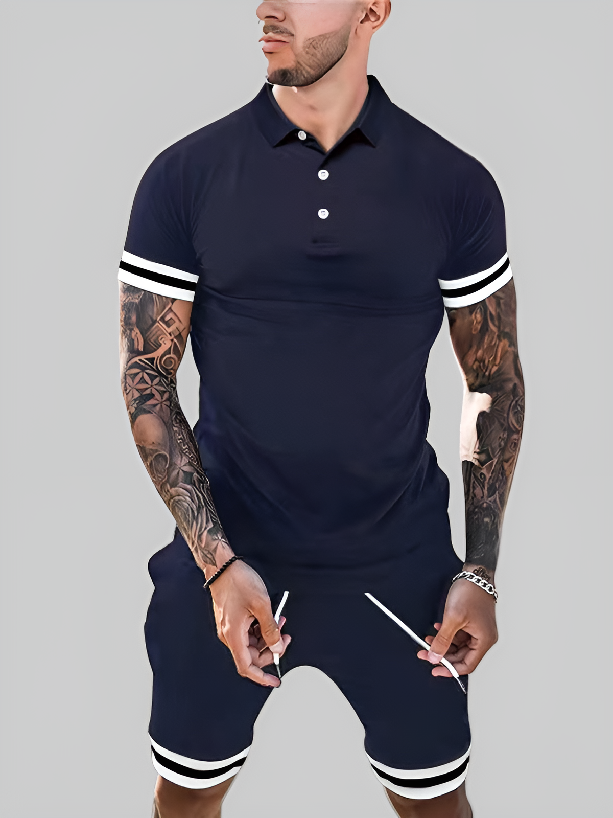 Joel | Summer Polo & Shorts Set