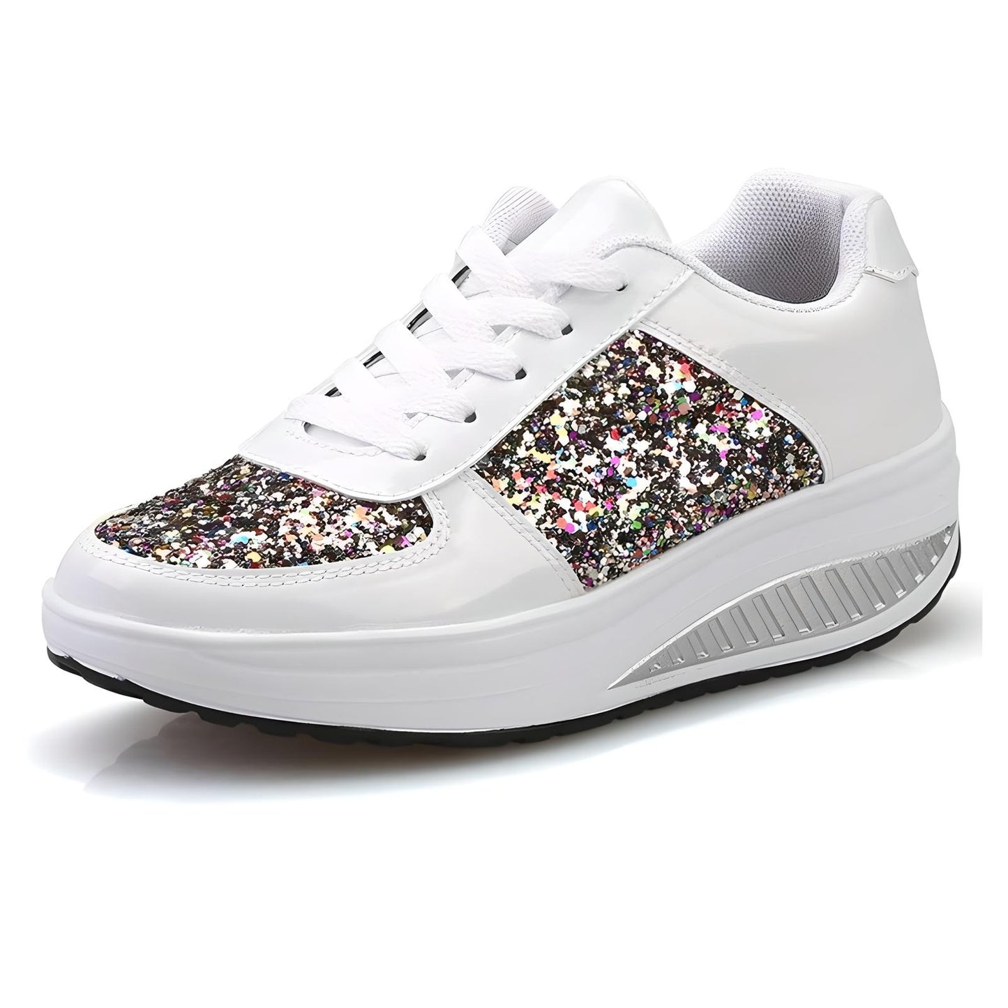 Freya | Sequin Sparkle Sneakers