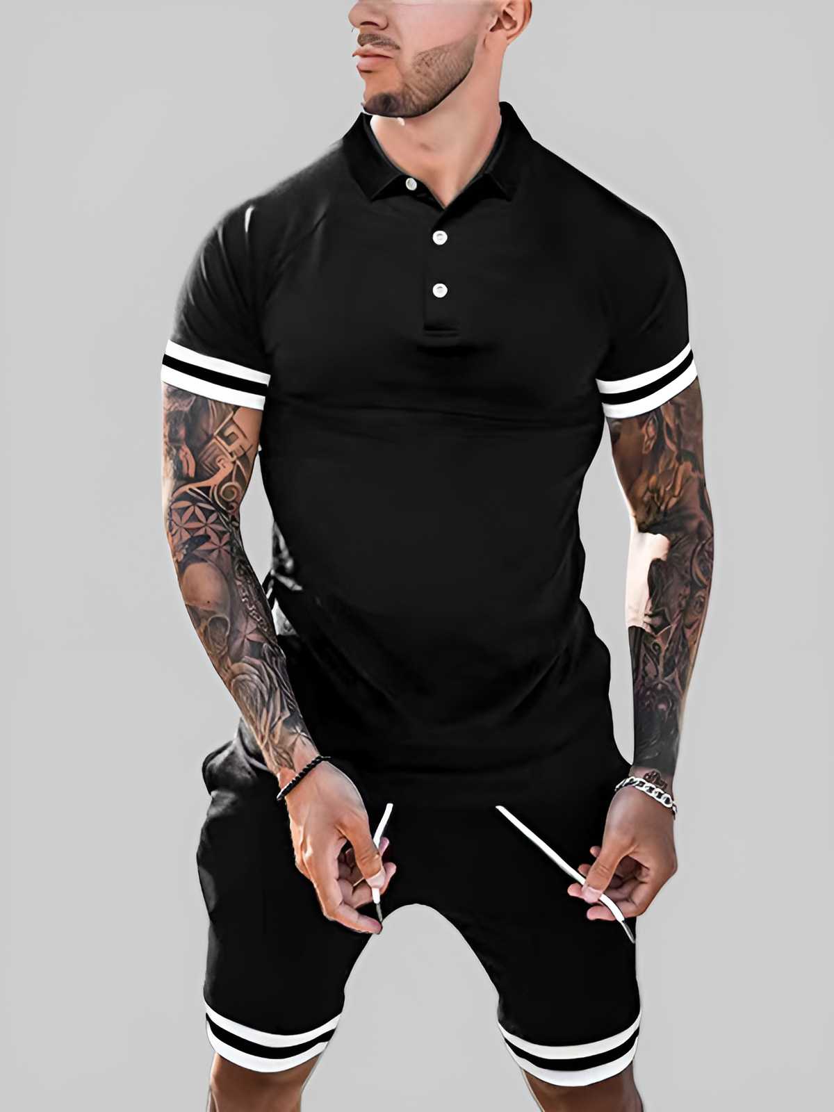 Joel | Summer Polo & Shorts Set