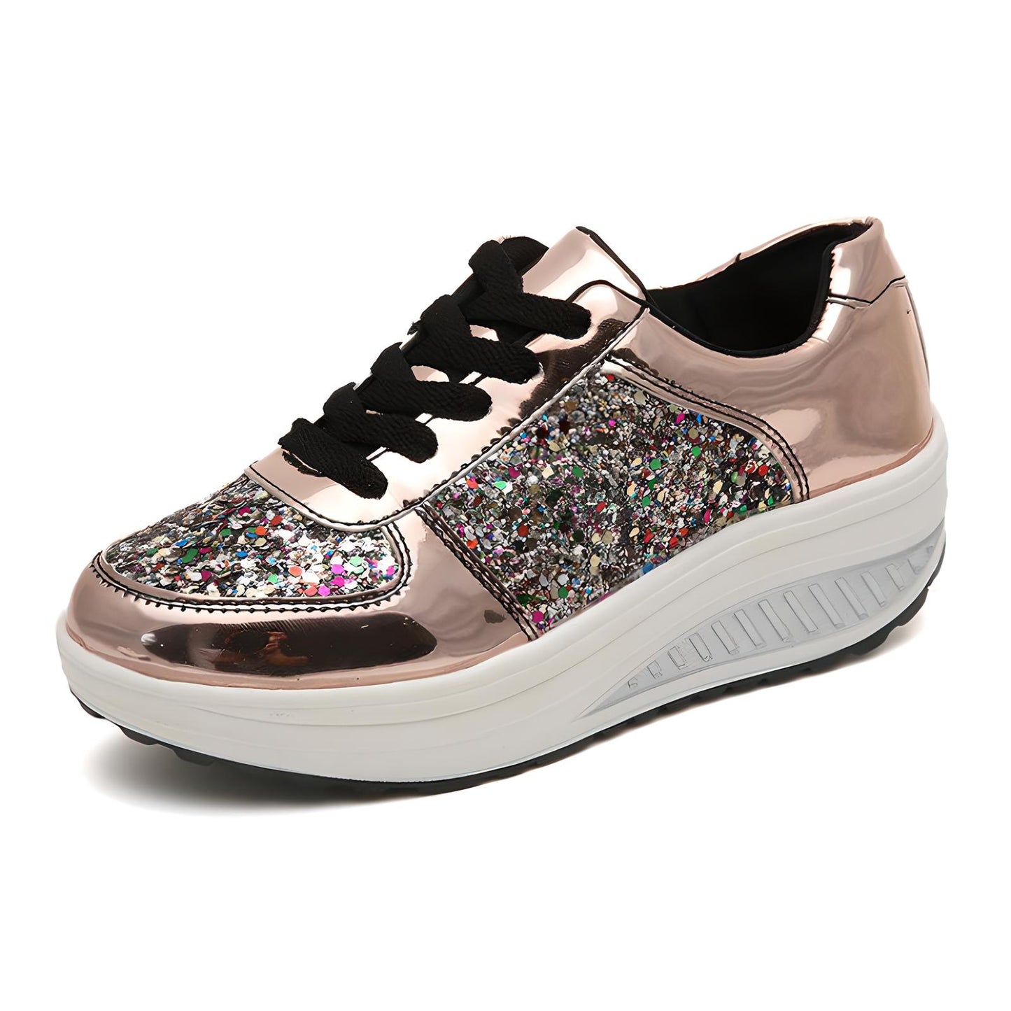 Freya | Sequin Sparkle Sneakers