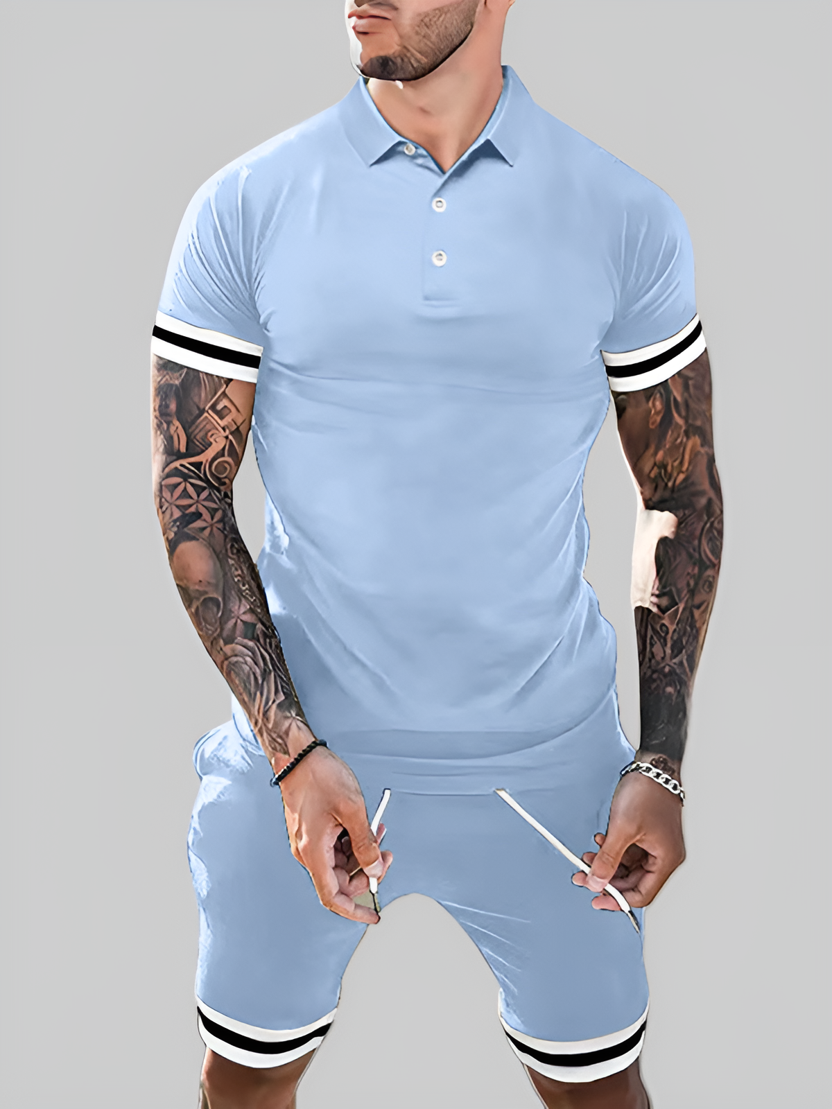 Joel | Summer Polo & Shorts Set