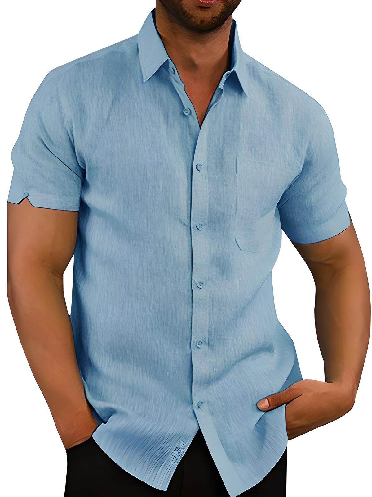 Aaron | Short Sleeve Summer Shirt