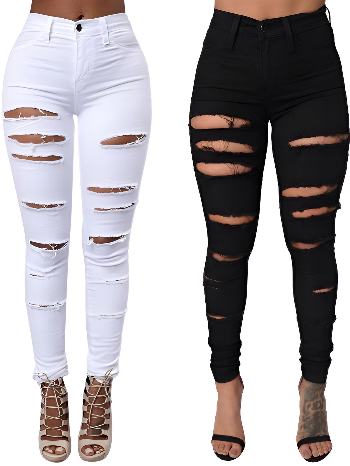 Sabrina | Ripped Skinny Jeans