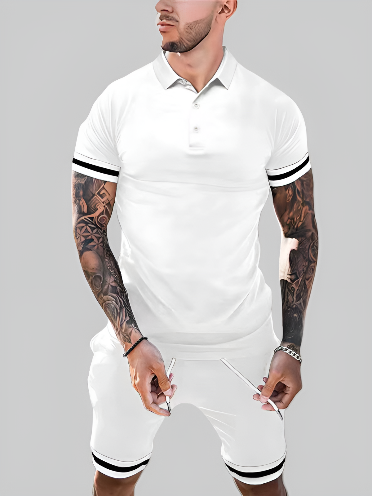 Joel | Summer Polo & Shorts Set