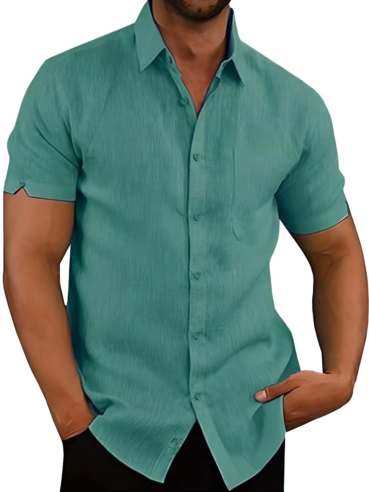 Aaron | Short Sleeve Summer Shirt