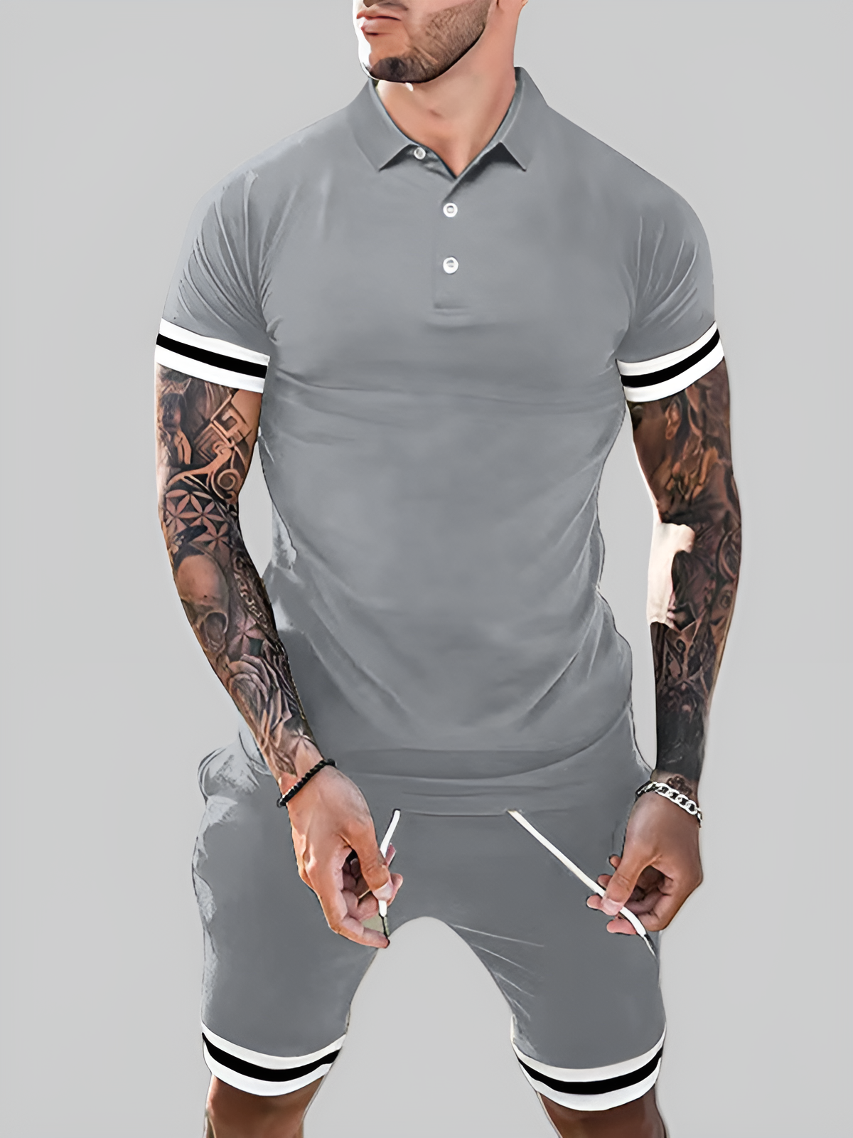 Joel | Summer Polo & Shorts Set