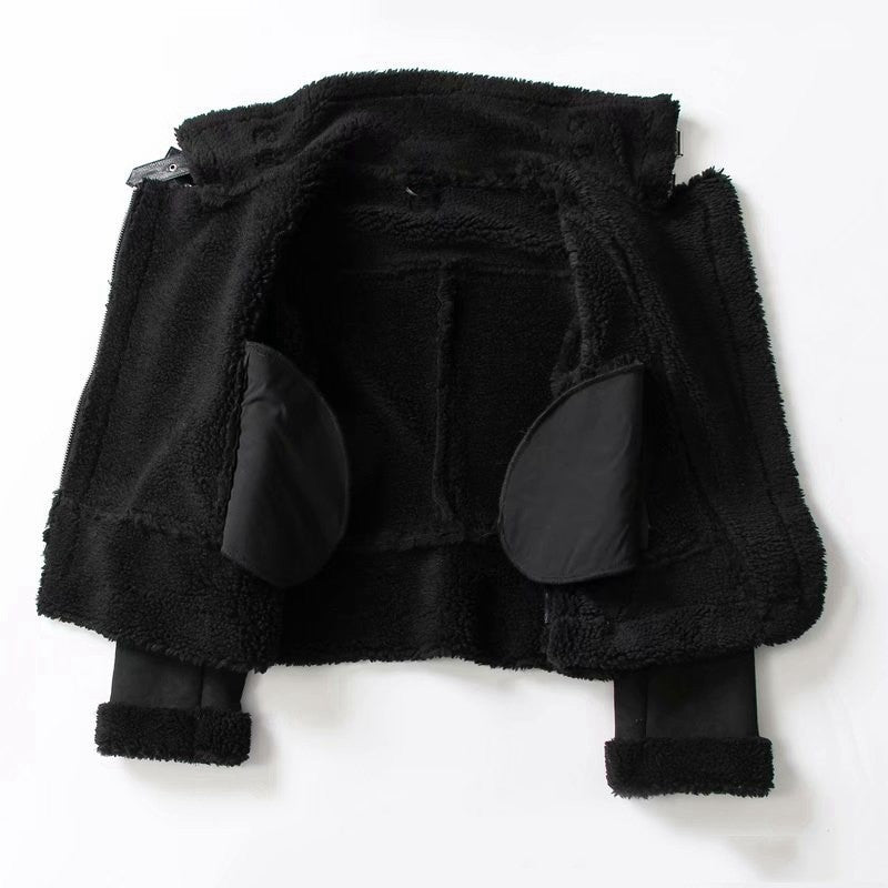 Daphne | Suede Biker Jacket