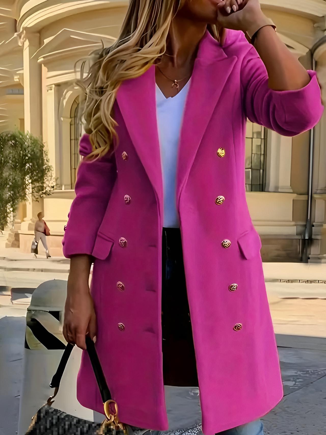 Brinley | Women’s Wool Double-Breasted Coat