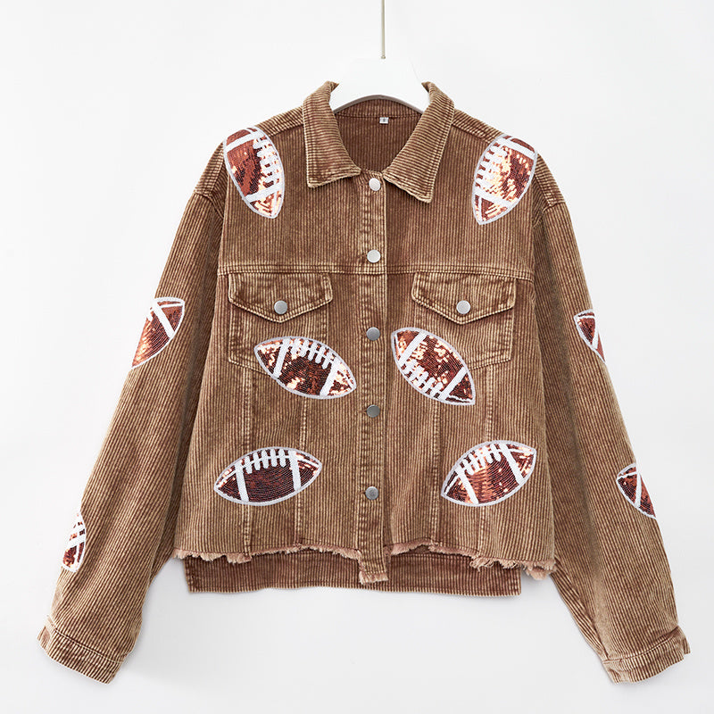 Hope | Corduroy Baseball Jacket
