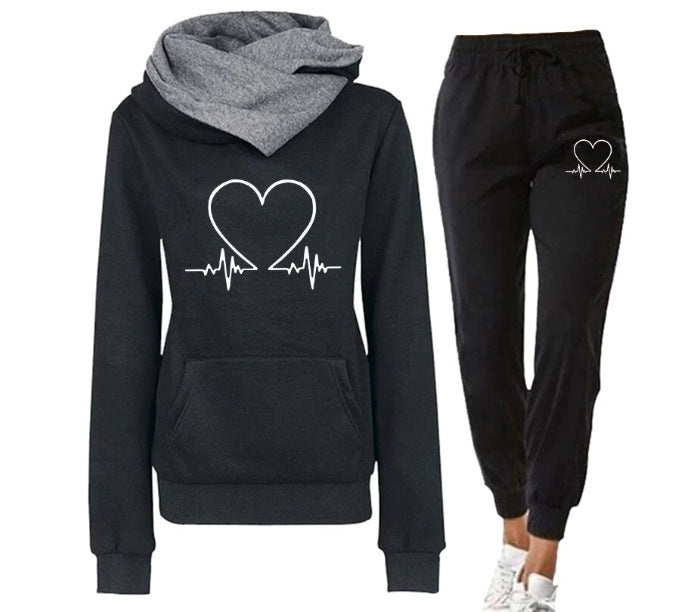 Maren | Heart Print Sports Set
