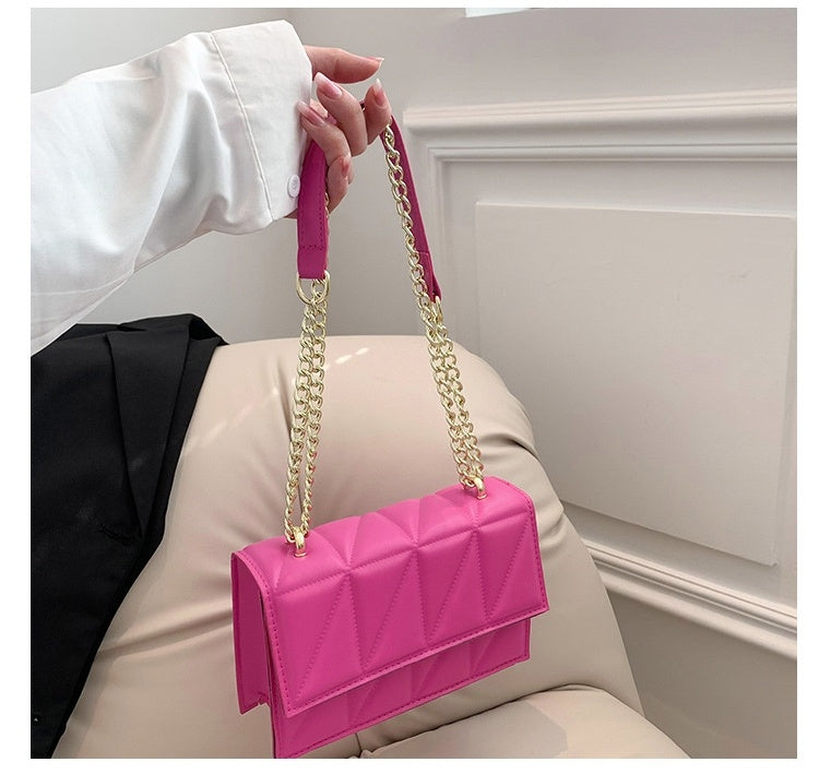 Genevieve | Mini Square Chain Crossbody Bag
