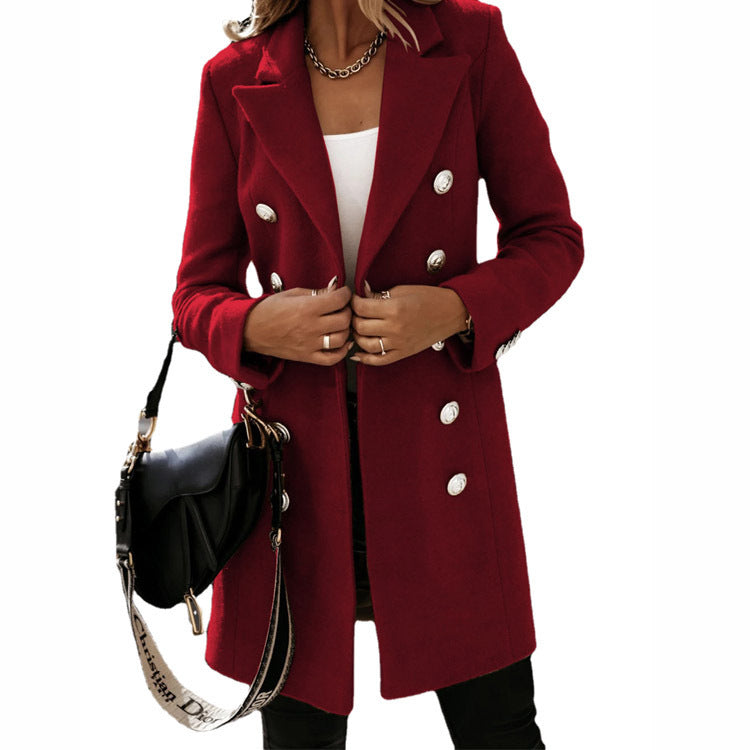 Everly | Double-Breasted Wool Coat