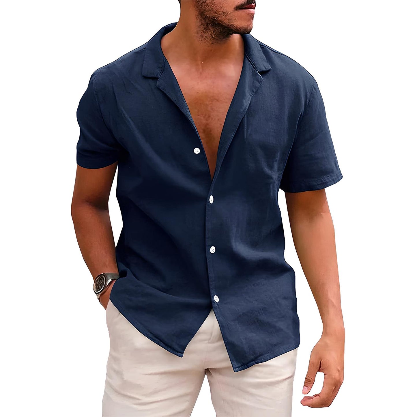 Bryce | Short Sleeve Beach Shirt