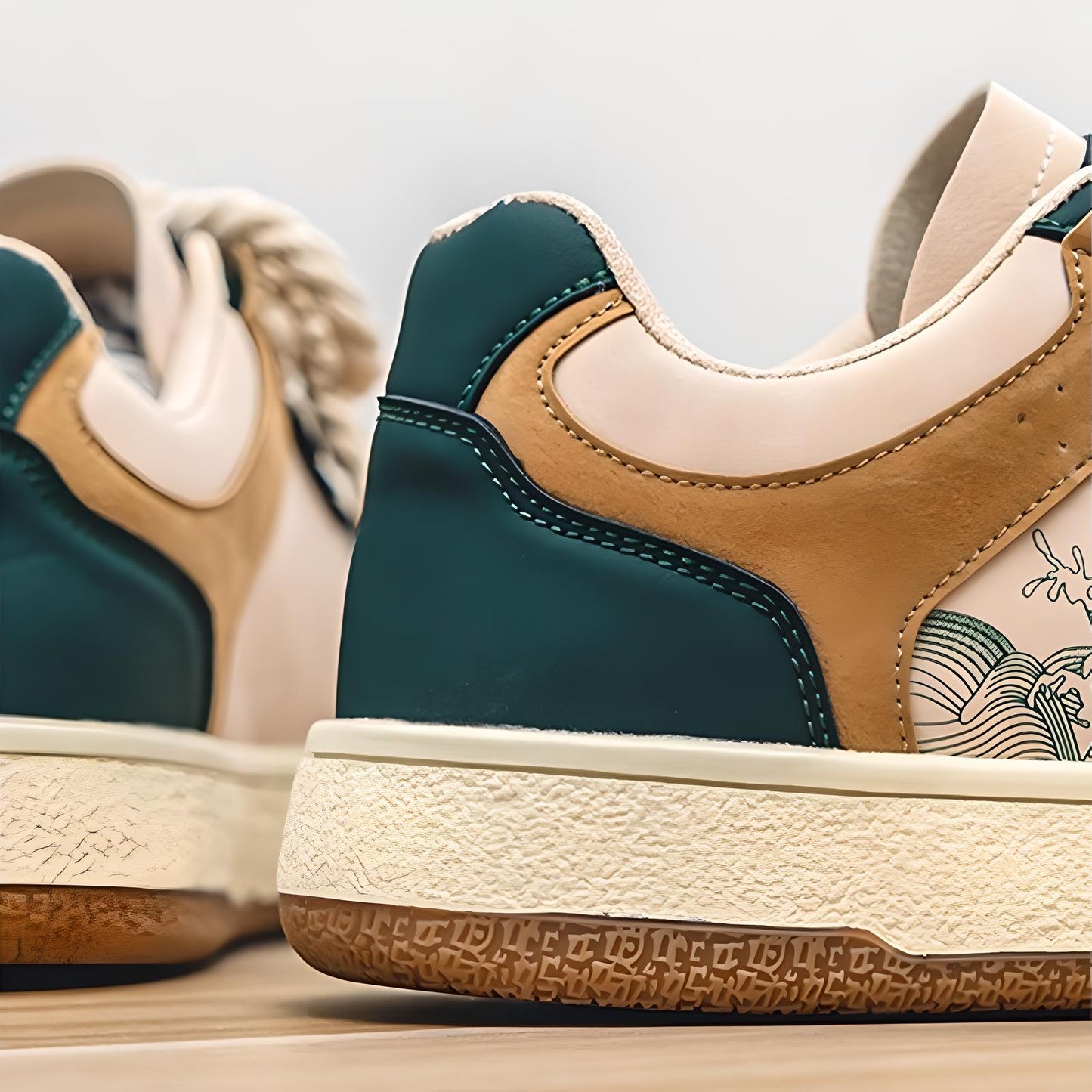 Leo | Men’s Lace-Up Casual Sneakers – Fashion Low-Top Streetwear Shoes