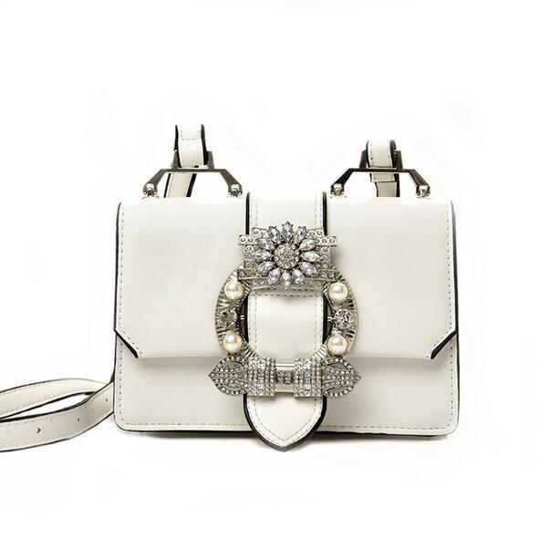 Haven | Diamond Lock Handbag