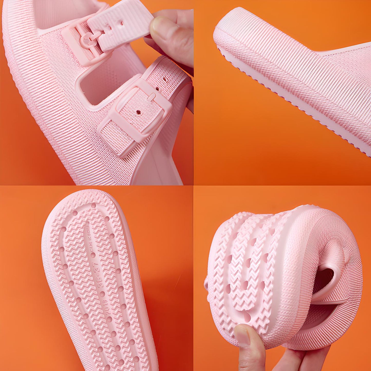 Eden | Buckle Platform Sandals