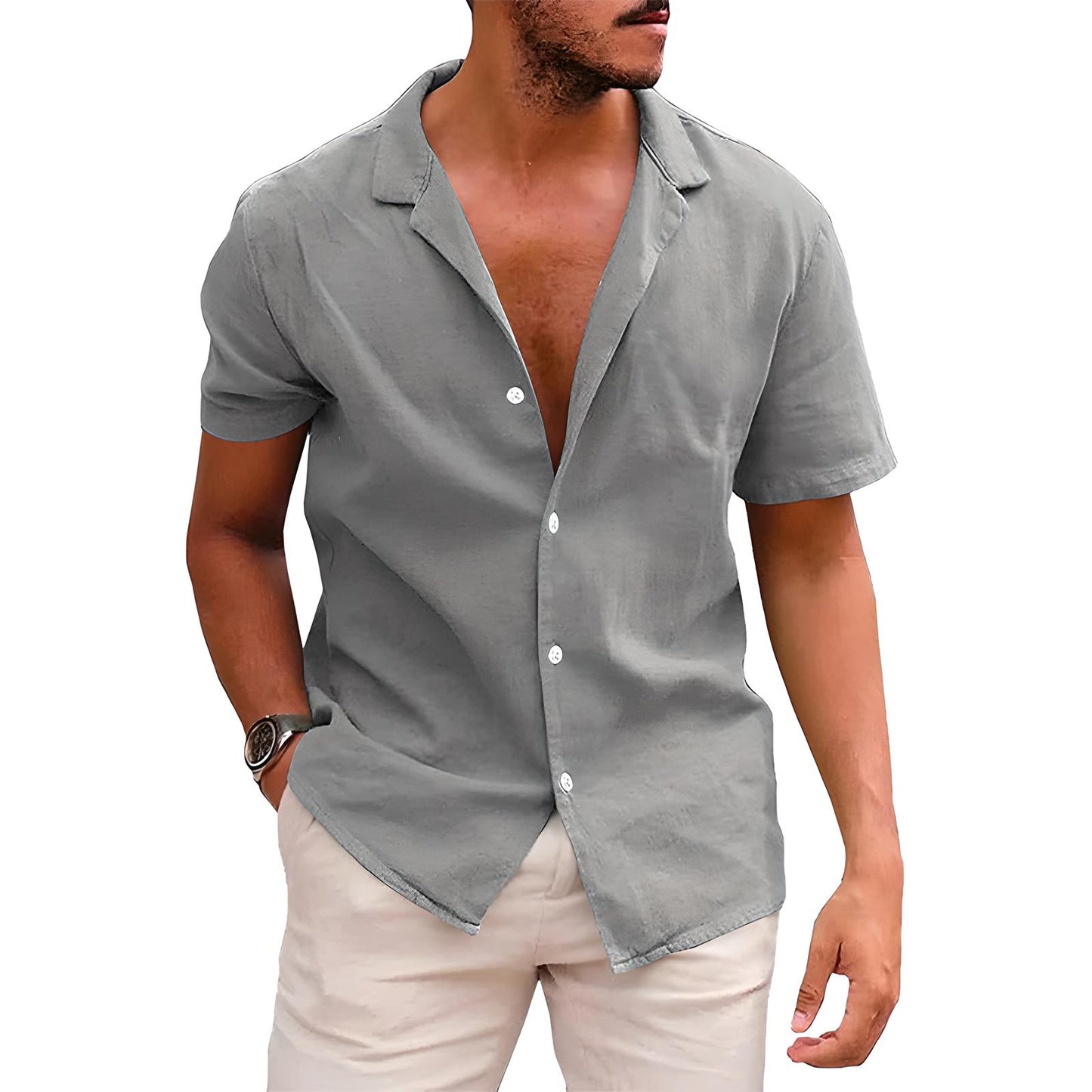 Bryce | Short Sleeve Beach Shirt
