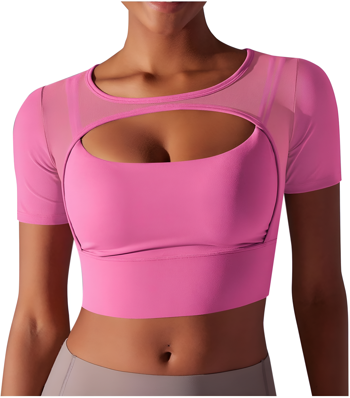 Michelle | Double Layer Yoga Top