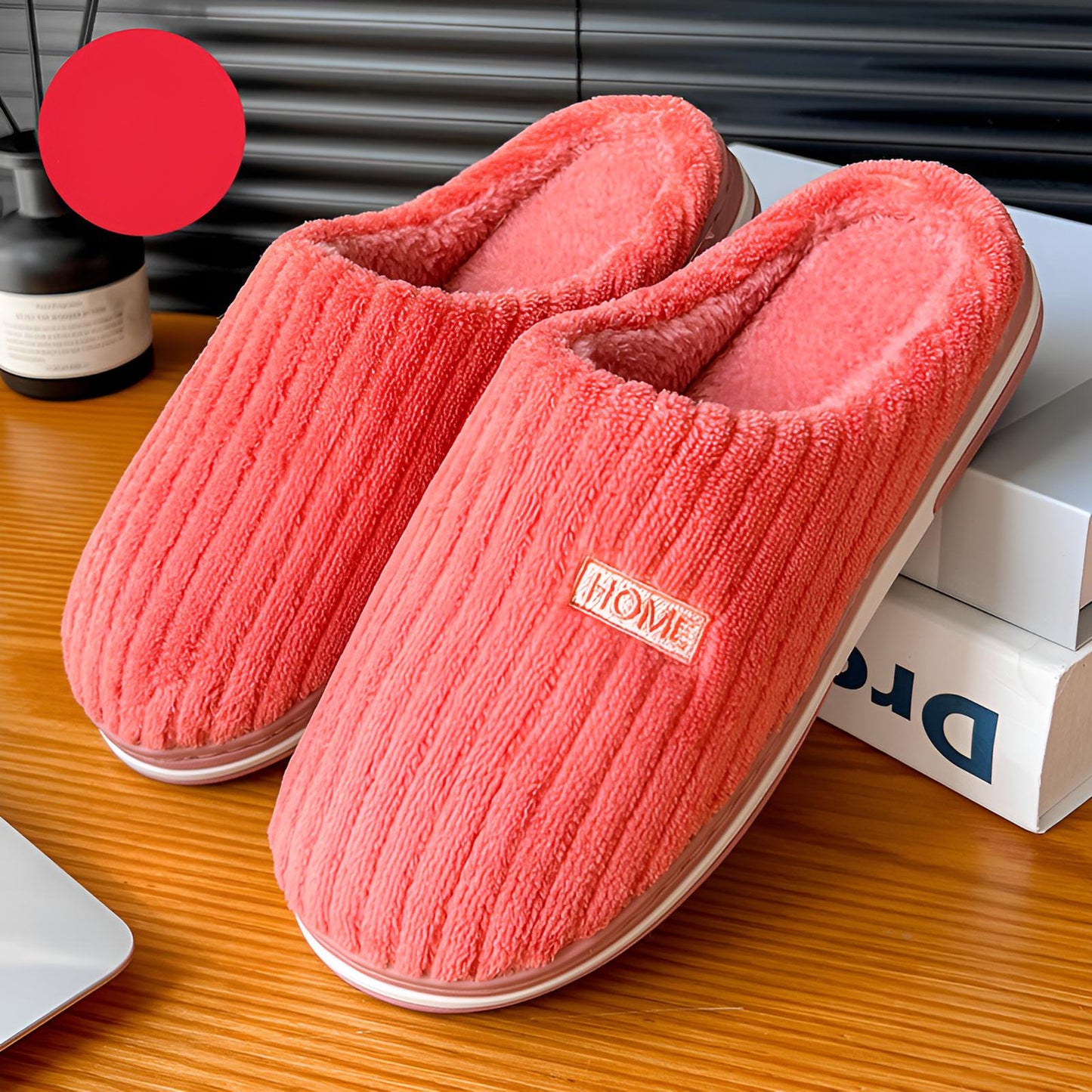 Sienna | Plush Cotton Winter Slippers
