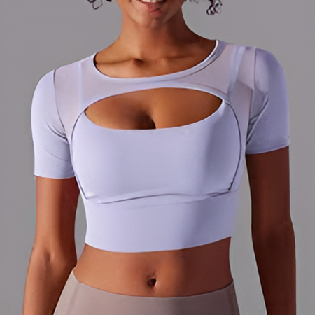 Michelle | Double Layer Yoga Top