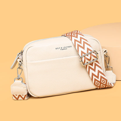 Davina | Embroidered Rhombus Crossbody Bag