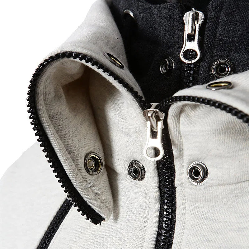 Miles | Men’s Zip-Up Hooded Sweatshirt Jacket