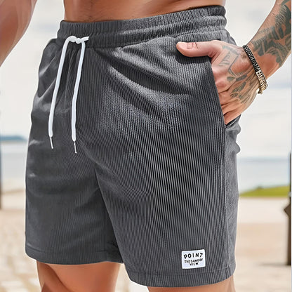 Carter | Corduroy Drawstring Shorts