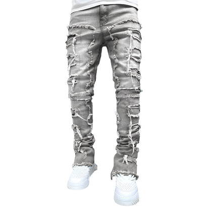Joseph | Patched Stacked Skinny Jeans