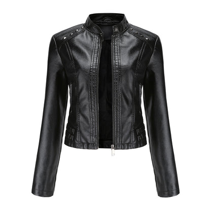 Kinsley | Studded Leather Jacket