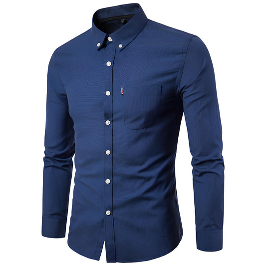 Roman | Slim Fit Long Sleeve Dress Shirt