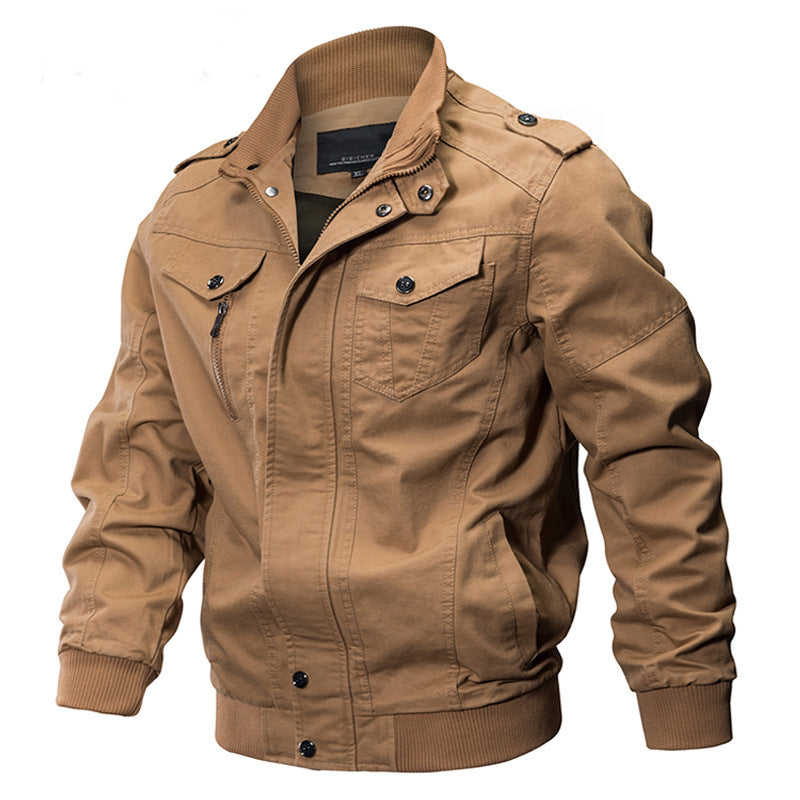 Men’s Plus Size Casual Cotton Jacket | Anthony