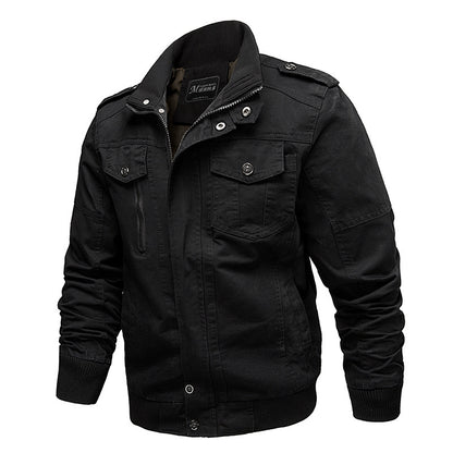 Men’s Plus Size Casual Cotton Jacket | Anthony