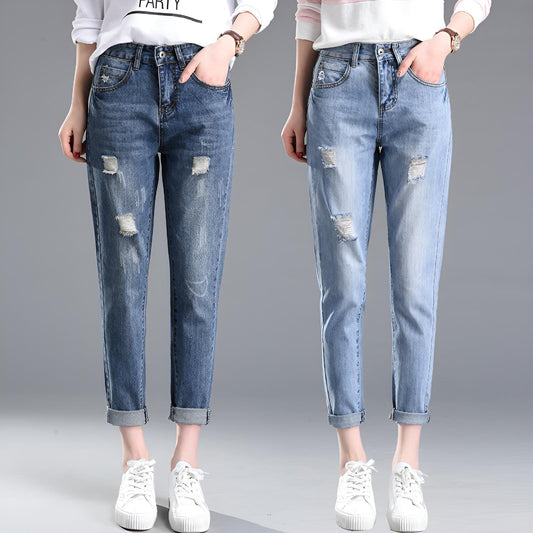 Ainsley | Ripped Denim Jeans