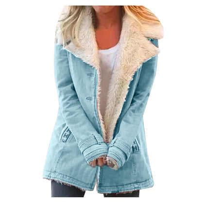 Jordan | Plus Size Plush Coat