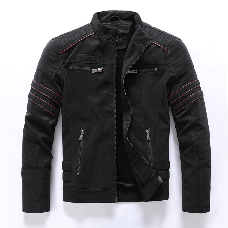 Kenneth | Men’s Leather Moto Jacket