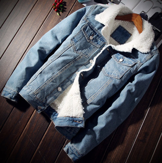 Carlos | Denim Bomber Jacket