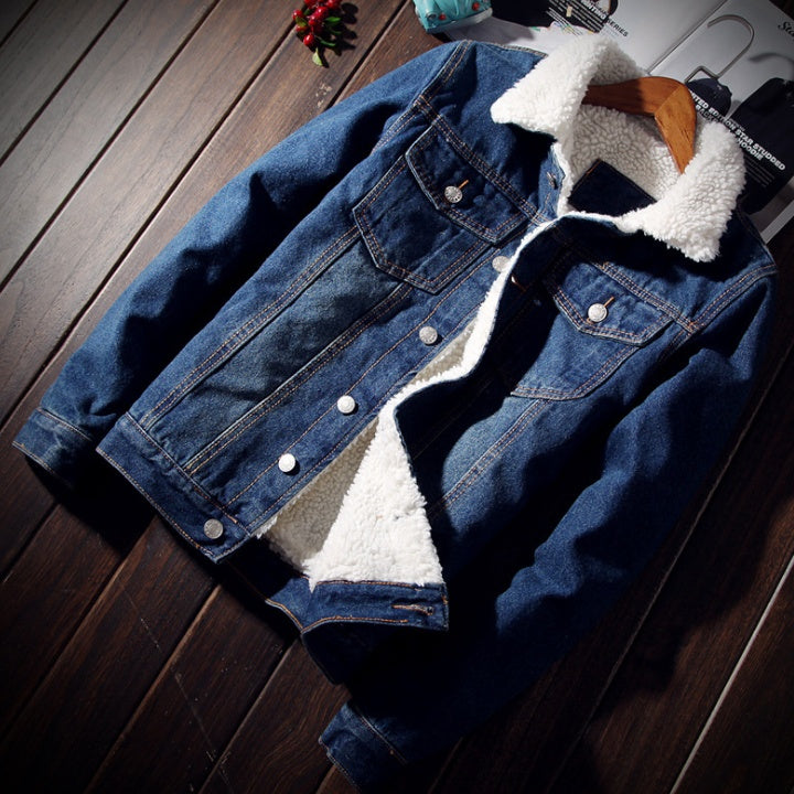 Carlos | Denim Bomber Jacket