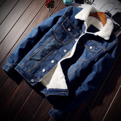 Carlos | Denim Bomber Jacket