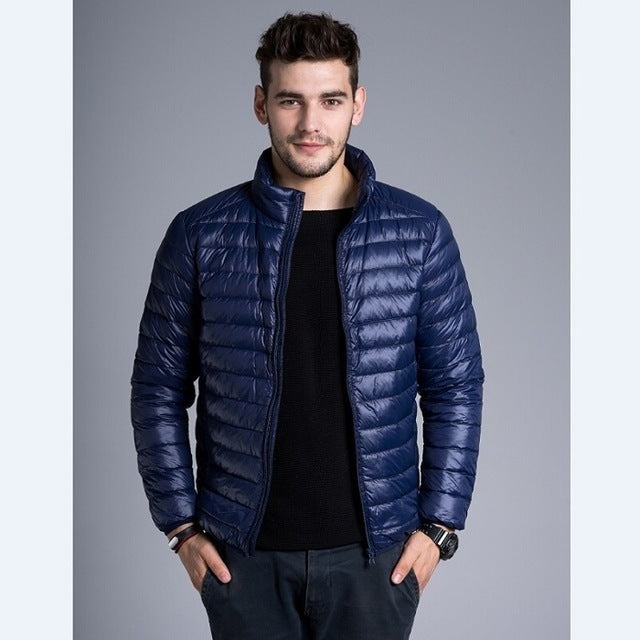 Sonny | Men’s Hooded Down Parka Jacket – Winter Casual Outerwear