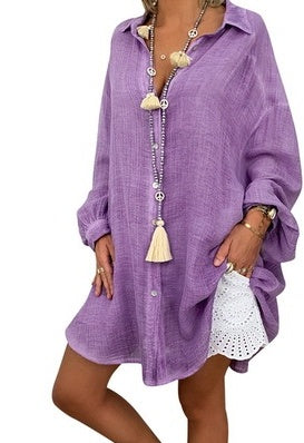 Casual Ripped Women's Blouse | Mia