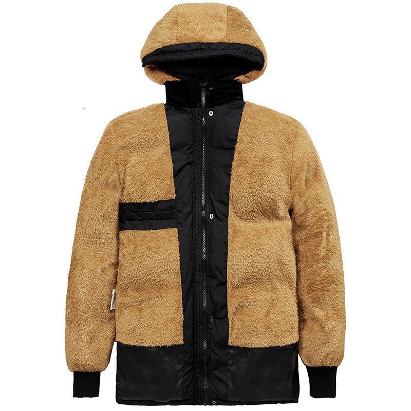 Uri | Men’s Winter Padded Hooded Jacket – Casual Warm Coat