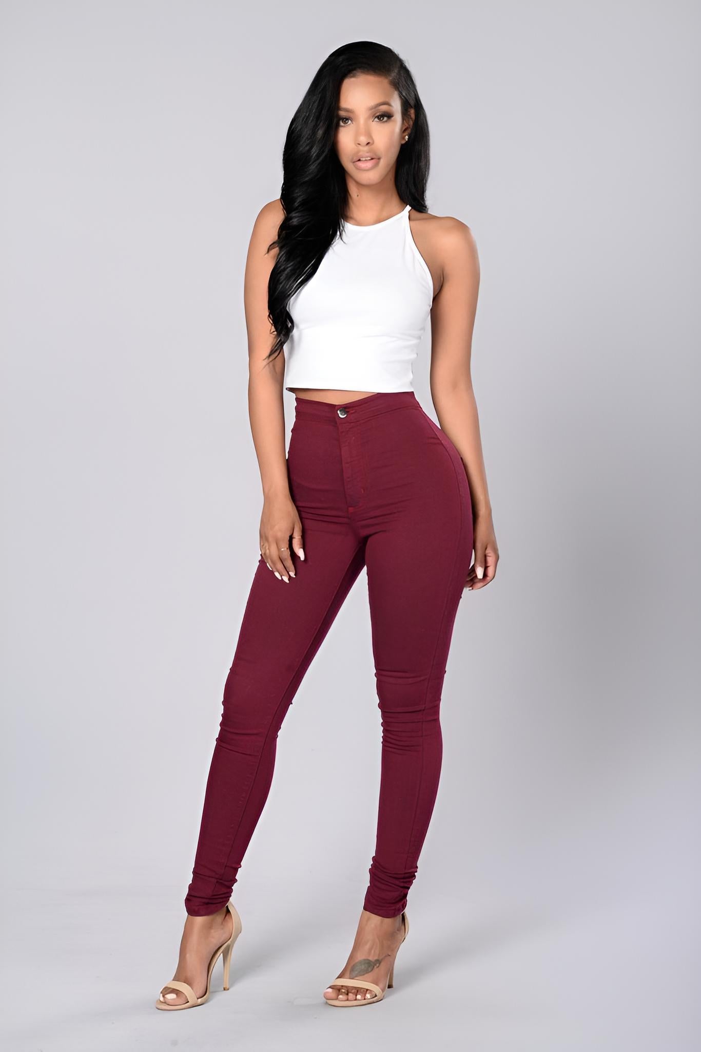 Cadence | Stretch Slim Elastic Jeans