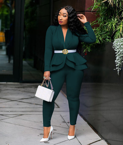 Paula | Two-Piece Set – African-Inspired Print Outfit