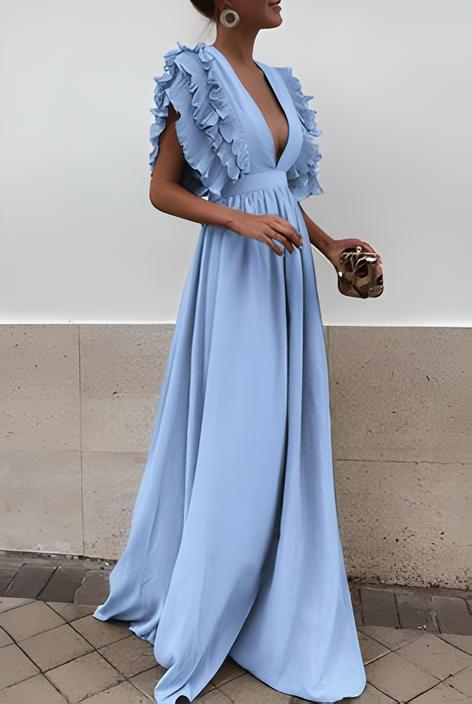 Roxanne | Women’s Plus Size Elegant Maxi Party Dress