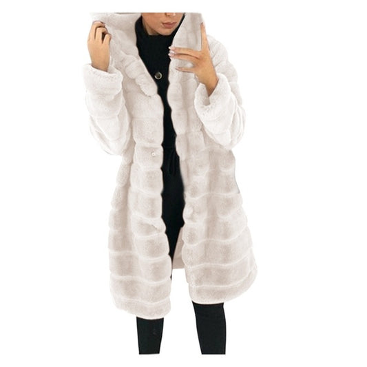 Georgia | Long White Winter Coat