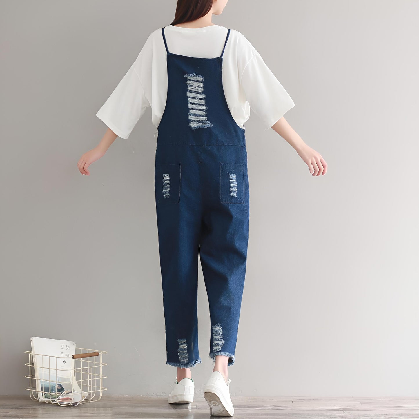 Cleo | Women’s Denim Jumpsuit Romper