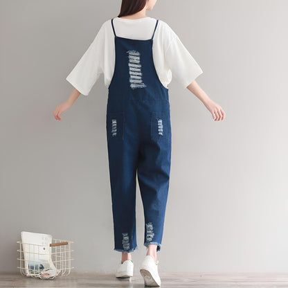 Cleo | Women’s Denim Jumpsuit Romper